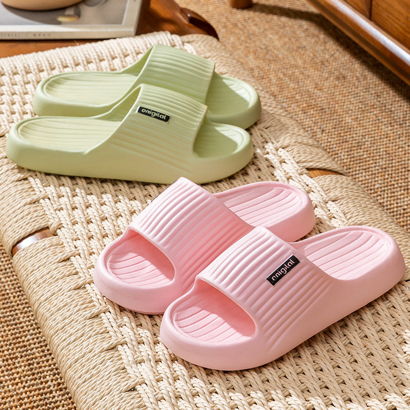 EVA凉拖鞋女士夏季居家用浴室防滑厚底不臭脚外穿拖鞋批发情侣男