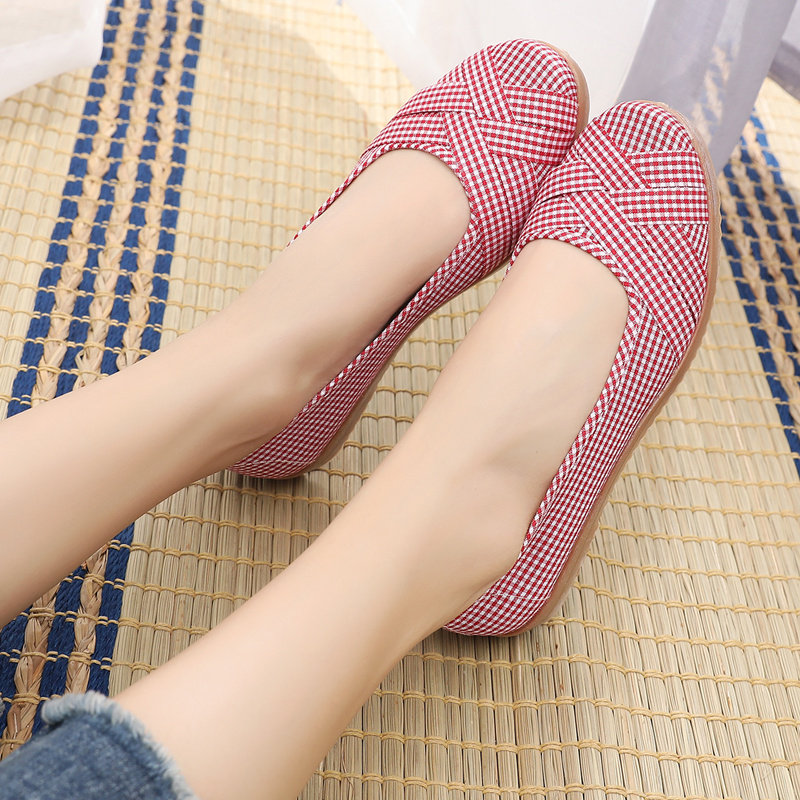 中老年新款女春夏季老北京布鞋妈妈平底单鞋舒适透气女鞋休闲鞋子,女鞋,浅口单鞋,淘宝优惠券,粉丝福利购,淘宝优惠卷