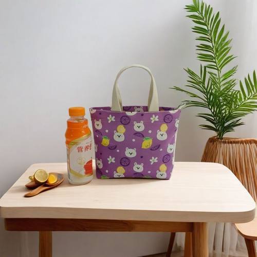 韩版卡通印花迷你手提袋