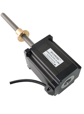 86直线丝杆步进电机 丝杆直径16mm导程可选 86HT118-T16*4-200