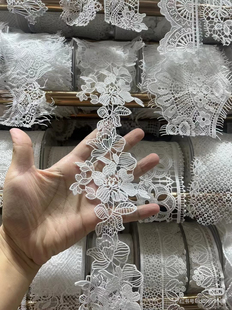 服装 建诚绣品精品水溶蕾丝花边diy手帐手工娃衣童装 辅料