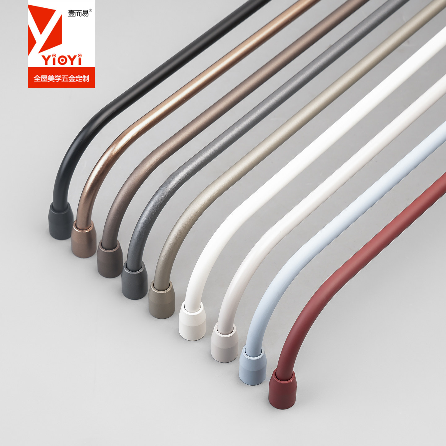 金属圆管栏杆装饰杆书架柜体门折弯护栏挡边条定制铝合金圆弧围栏,住宅家具,搁板/置物架/家用陈列架,淘宝优惠券,粉丝福利购,淘宝优惠卷