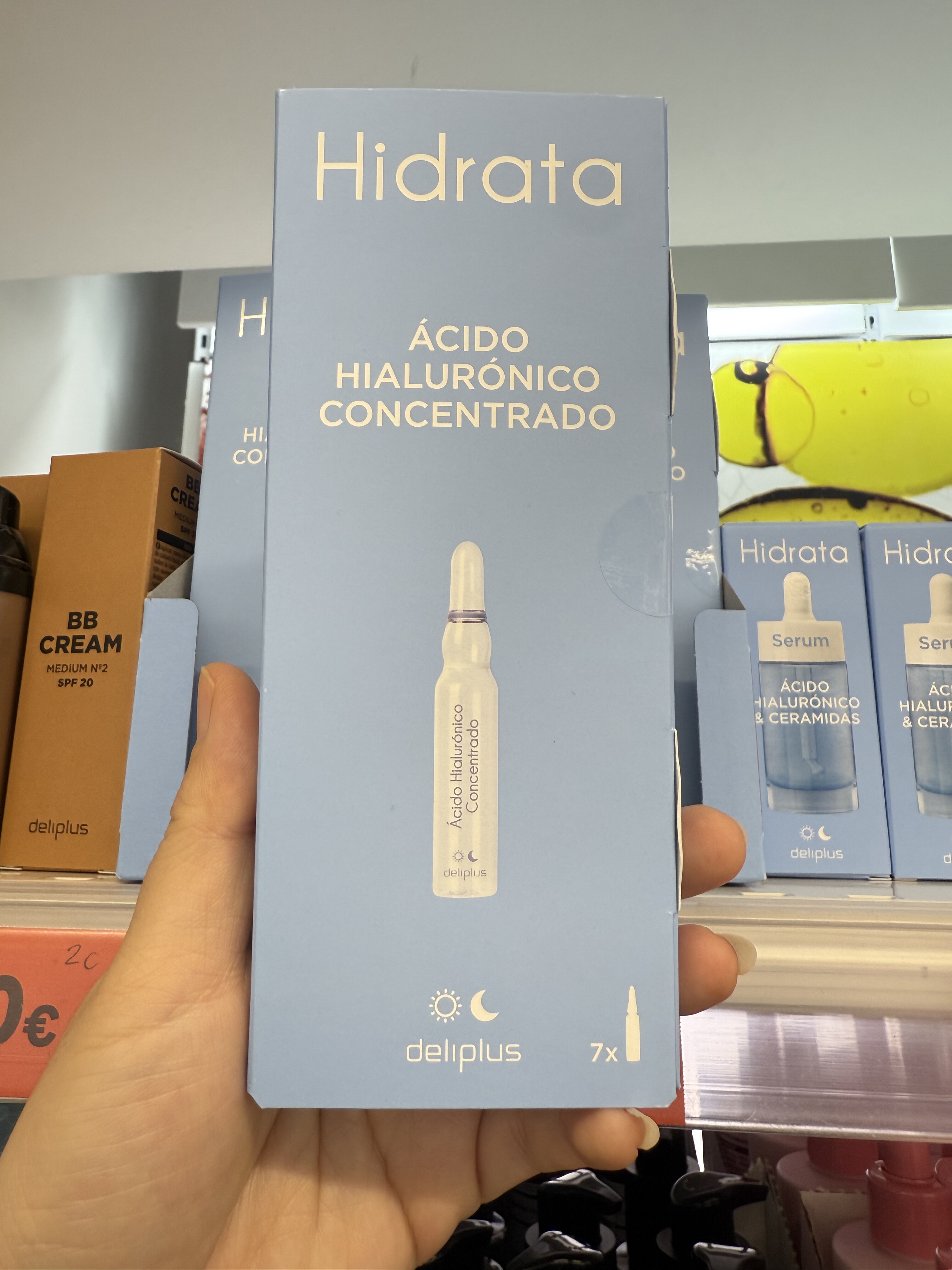 西班牙直邮 安瓶玻尿酸原液7支 巨补水