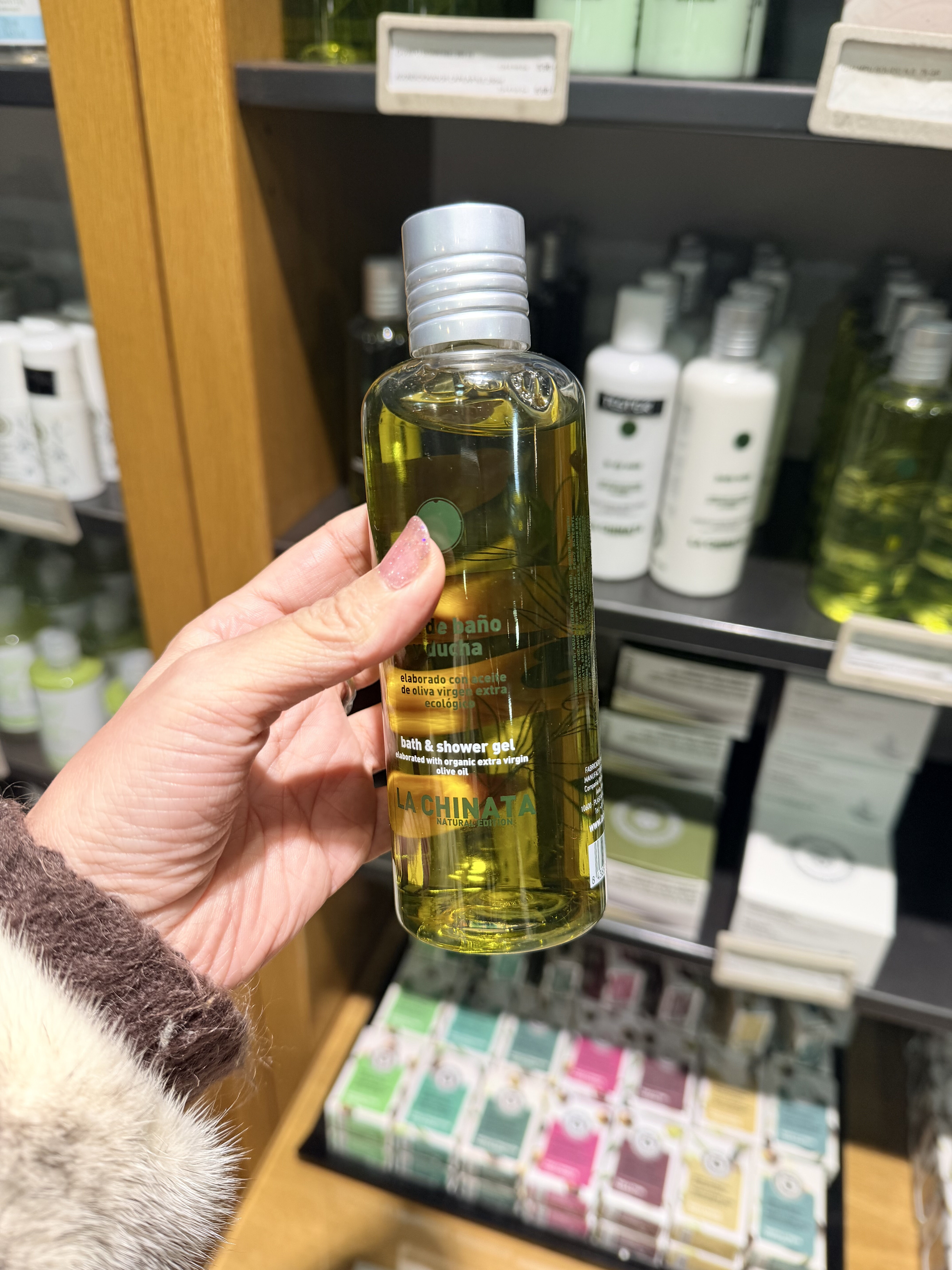西班牙代购lachinata希那塔天然橄榄油沐浴露 滋润补水孕妇可用,美容护肤/美体/精油,沐浴油,淘宝优惠券,粉丝福利购,淘宝优惠卷