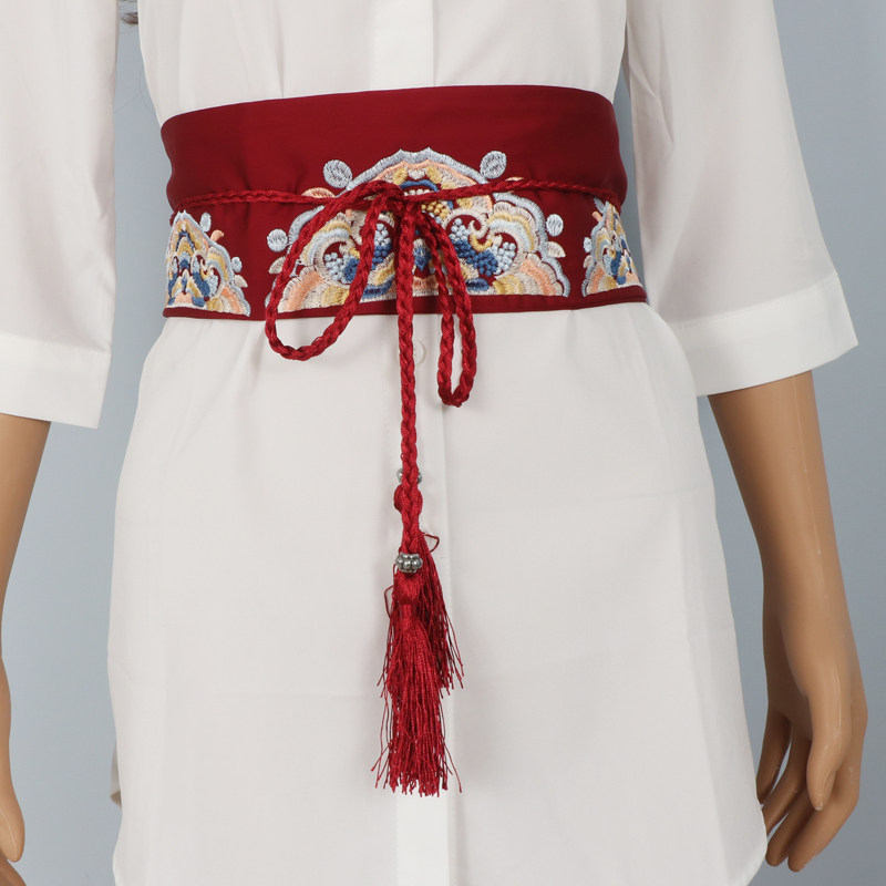 其他女刺绣丝绸中国风