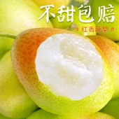 包邮 现货正宗香梨当季 新鲜水果一整箱梨子脆甜山西红香酥梨青脆甜