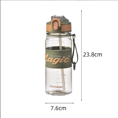 吸管水杯儿童夏季男女学生高颜值杯子产妇孕妇专用水壶大容量便携
