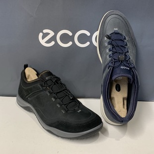 839064斯宾尼 防滑减震户外健步徒步鞋 Ecco爱步男鞋 防水锁扣运动鞋