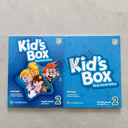 剑桥少儿英语Kid's Box 第三版2级印刷装学生活动用书课本练习册