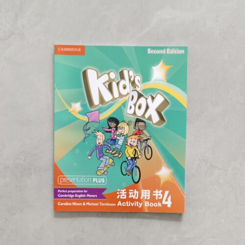 剑桥国际少儿童英语启蒙书第二版kb4练习册学生活动用书教材
