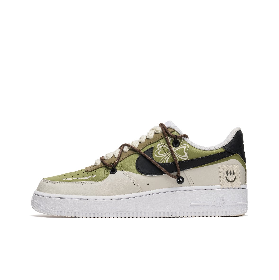 nike air force1af1 空军一号纯白低帮男女涂鸦定制
