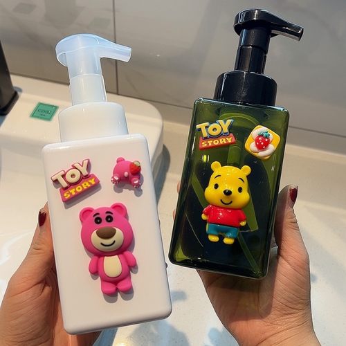 卡通可爱沐浴露洗手液按压起泡瓶