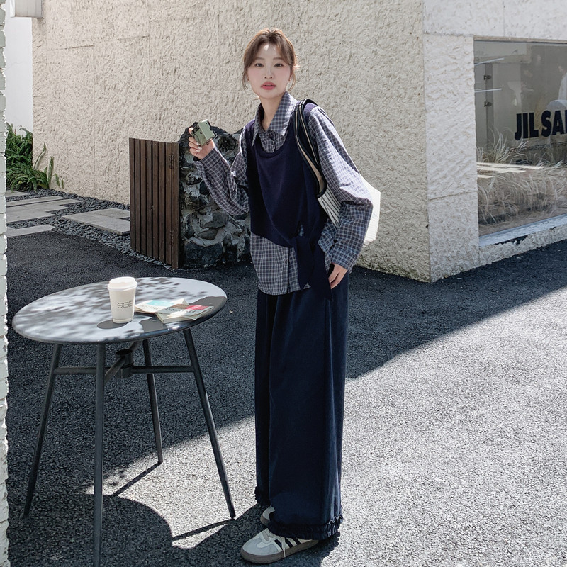 现货26春假两件上衣加裤子套装099-10238-P165-K248，女装套装/套裙，浙宝099