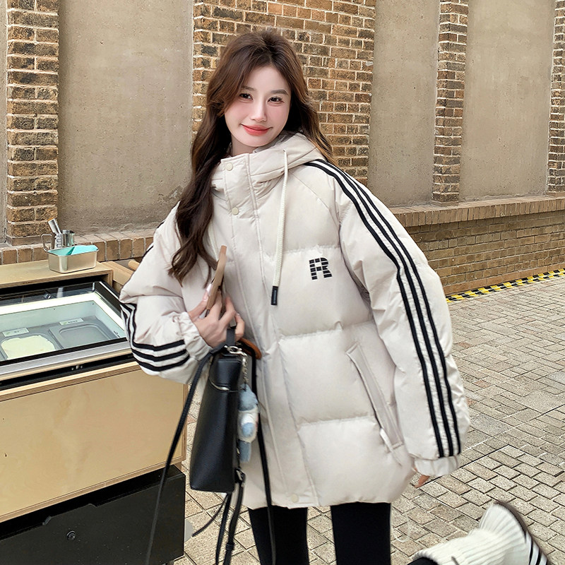 现货学院风冬季印花羽绒服099-D216-P305-K458，女装羽绒服，浙宝099
