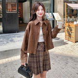 新款麂皮绒小外套099-D138-P145-K208，女装短外套，浙宝099