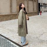 现货24新款皮毛一体长款099-C51-P205-K298，女装棉衣/棉服，浙宝099