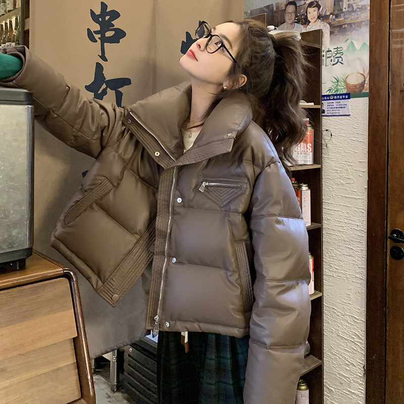 现货皮羽绒短款099-C105-P265-K398,女装羽绒服,浙宝099