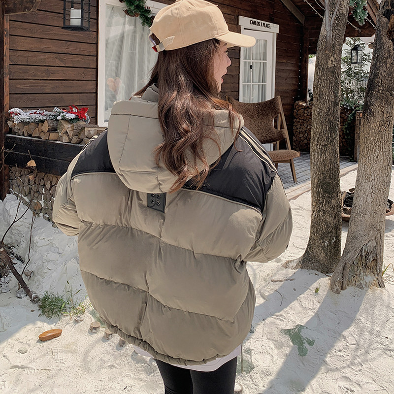 新款拼接织带棉衣外套099-D198-P175-K268,女装棉衣/棉服,浙宝099