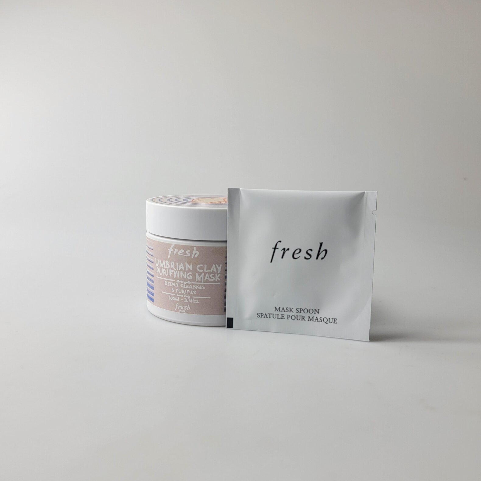 联名限量~fresh馥蕾诗意大利白泥面膜温和深层清洁控油去粉刺中样