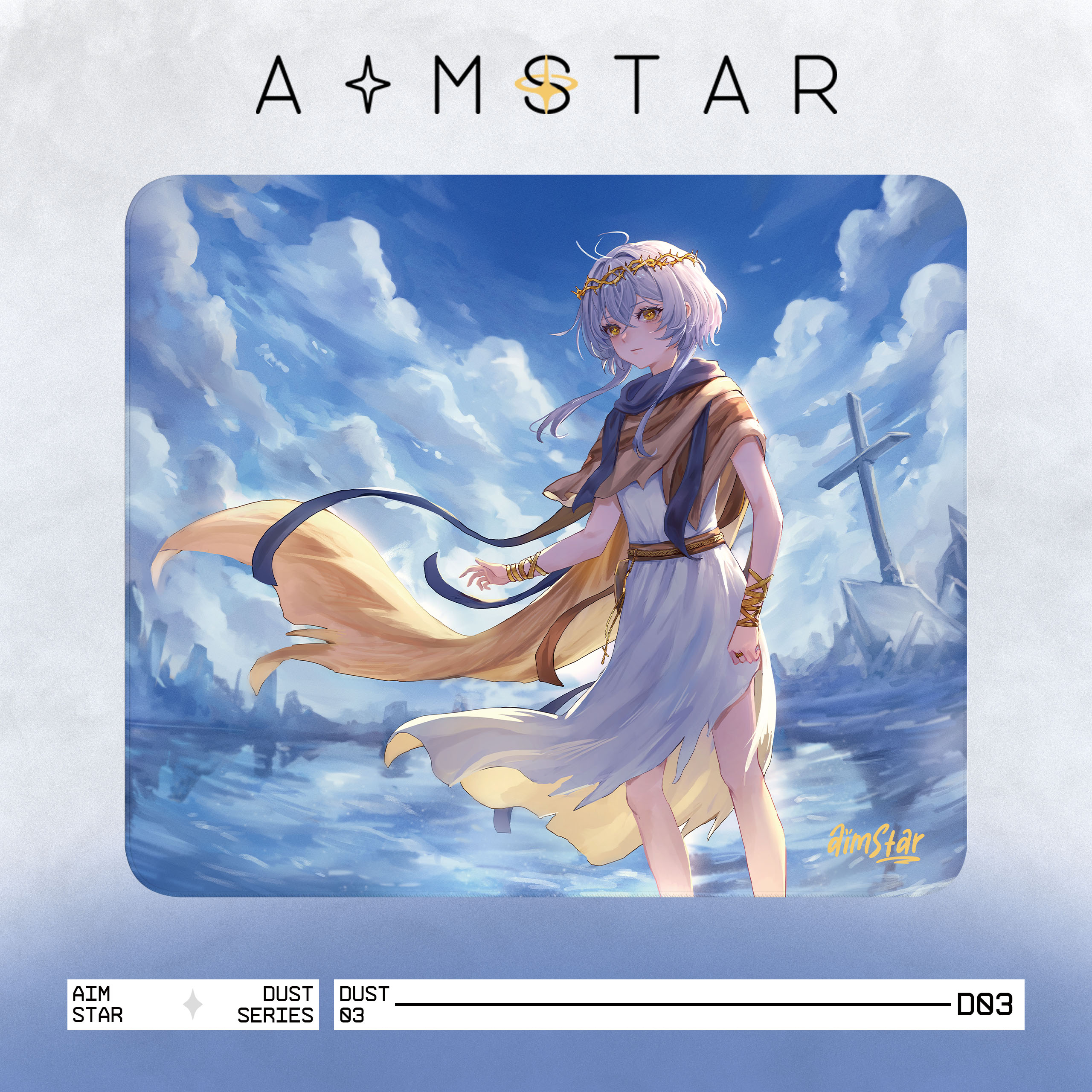AimStar 星尘 D03 细面微糙中性均衡鼠标垫来图定制DIY电竞游戏