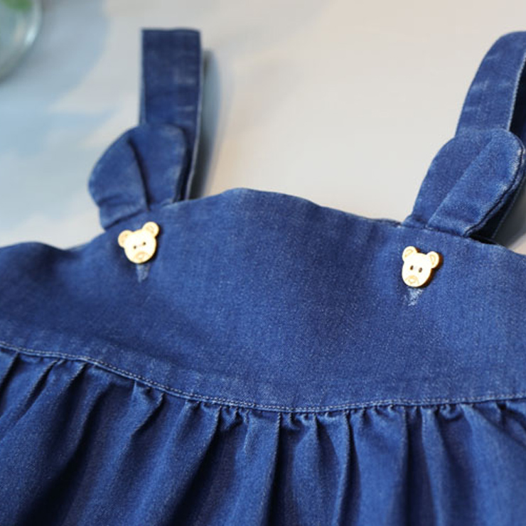 Robes pour fille en toile - Ref 2044377 Image 3