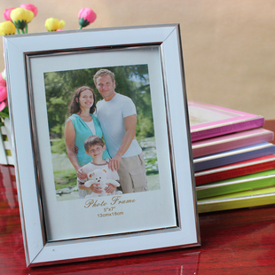 厂家直销环保塑料相框 5寸6寸7寸A4相框相架摆台影楼相框组合画框
