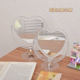 Акриловое настольное портативное двусторонное зеркало для школьников для принцессы