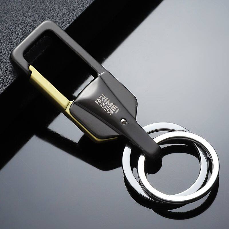 金达日美男士汽车腰挂钥匙扣简约金属钥匙链创意钥匙圈合金挂件