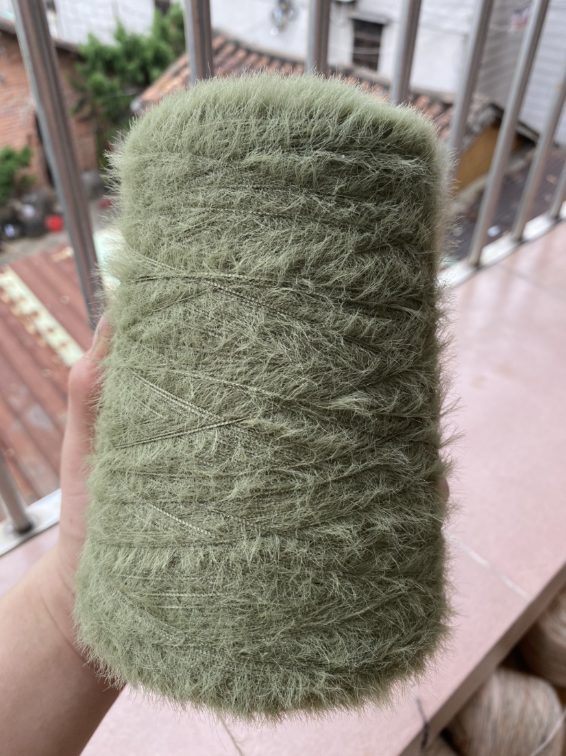 唯美仿貂绒羽毛绒柔