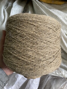 原色纯亚麻 麻绳线 植物天然透气有骨感 春夏手编线