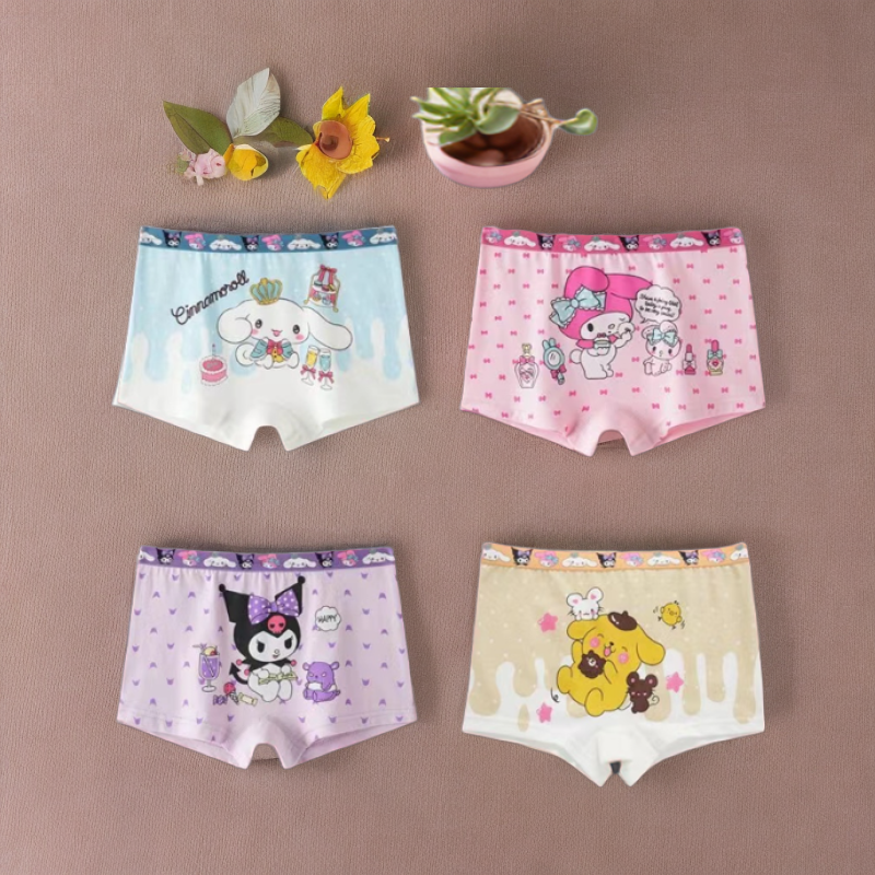库洛米纯棉女童内裤小中大童四角内裤卡通透气平角短裤儿童内裤,童装/婴儿装/亲子装,内裤,淘宝优惠券,粉丝福利购,淘宝优惠卷