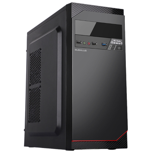 大水牛台式电脑主机箱天睿ATX大板多硬盘位光驱背线家用商务机箱