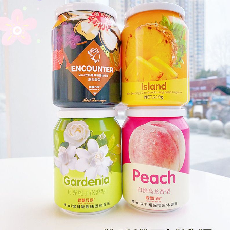 香飘万家可乐罐香膏200g摆件