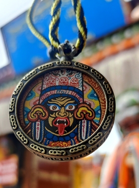 扎基拉姆招财民族风吊坠西藏精选