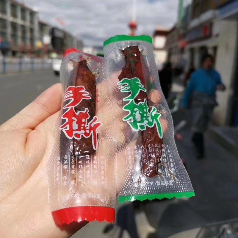 特色五香麻辣味手撕牛肉干牦牛蹄筋地方特产西藏发货西藏牦牛肉干