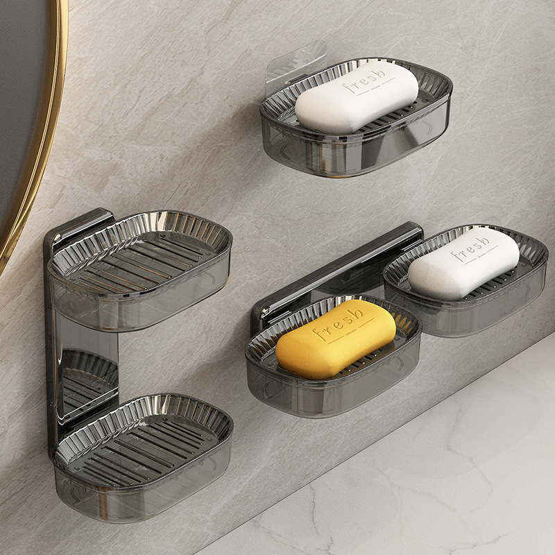 免打孔壁挂式多功能双层