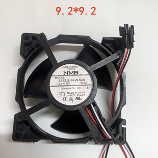 适用三星冰箱风扇 04W 0.3A 9.2cm 3612JL 12V MODEL MAT NMB S49