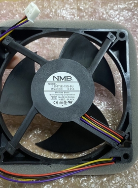 MODEL  12537JE-15Q-BU适合海尔风冷电冰箱风扇电机风机4线配件