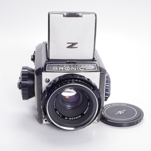 勃朗尼卡BRONICA S2 P 75/2.8中画幅机械胶片120相机腰平日产哈苏
