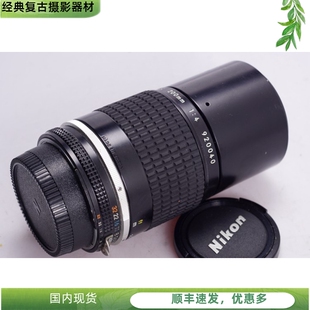 尼康NIKON 200 F4中长小定焦高解析镜头 AIS 200MM