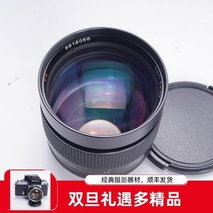 85MM 1.4 F1.4中焦美人镜头早期蓝玉AEG同MMG 德产CY康泰时T