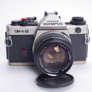 香槟色 黑嘴后期胶片单反相机 奥林巴斯OLYMPUS 1.4 OM4
