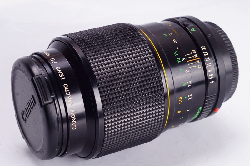 佳能 CANON FD 100/4 MACRO 微距 镜头 AE 1 NFD 100MM F4