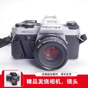 宾得SUPER A 50/1.7套机胶片单反相机PROGRAM 银黑色文艺复古特价