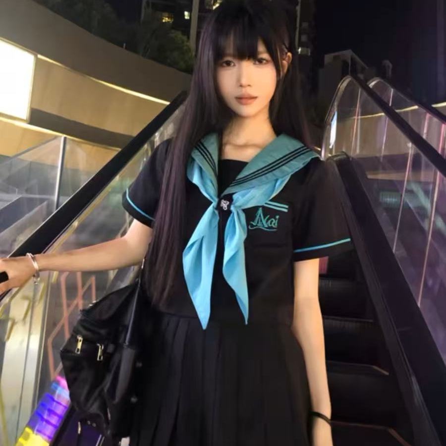 jk制服裙基础款学院风水手服套装