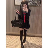 jk绀三本白三本藏青色日系学院风短长袖 正统基础款 制服水手服套装