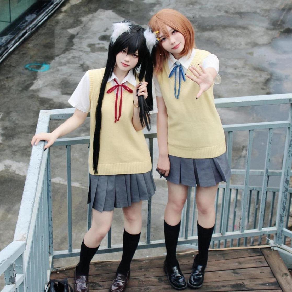 针织套头毛衣全套轻音少女cos学院风可爱日系jk制服cosplay套装