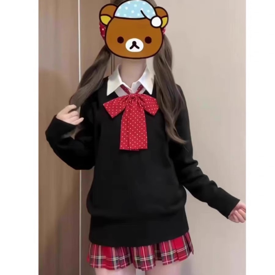 小辣椒jk制服套装秋冬原创正版