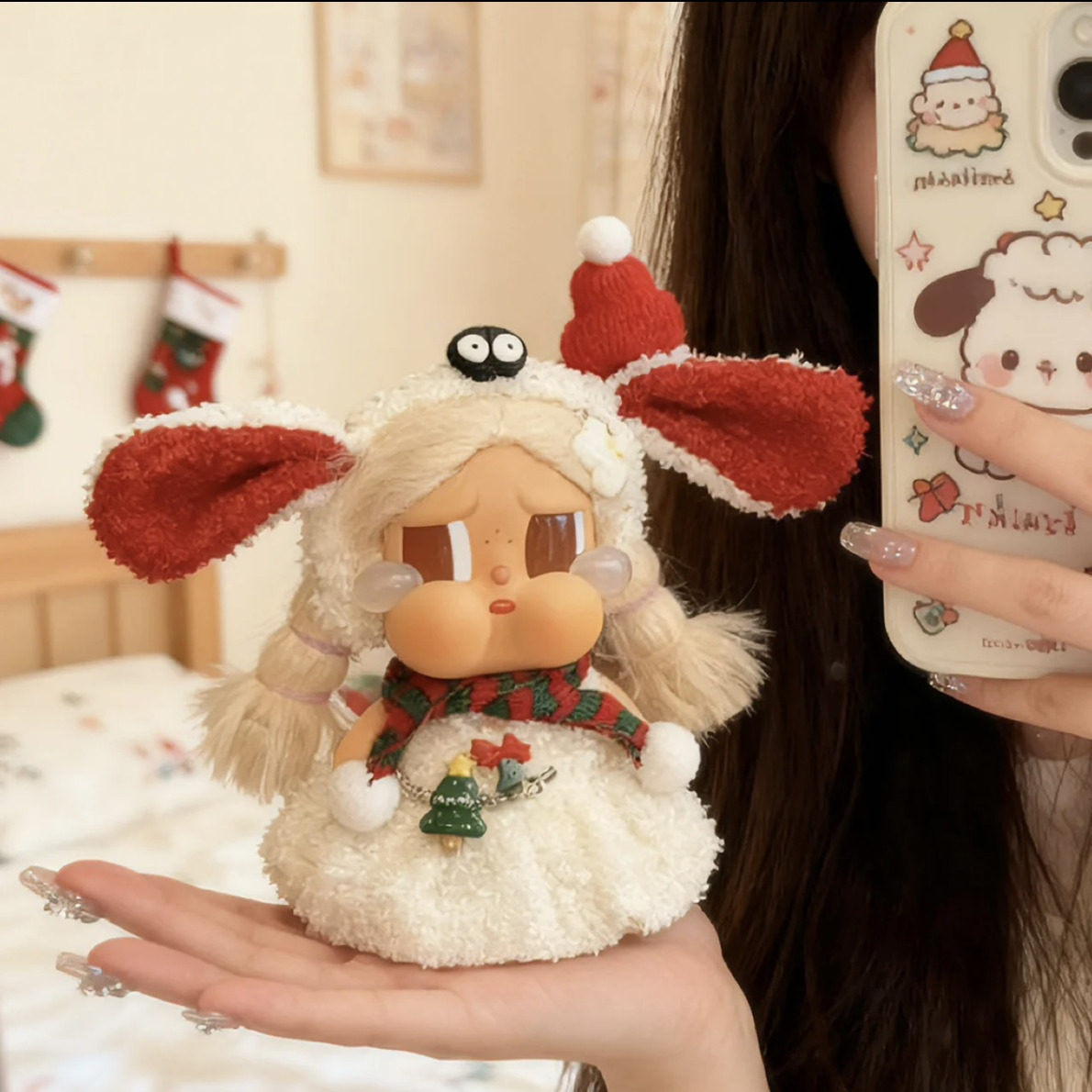 适用于哭娃 crybaby娃衣搪胶公仔圣诞可爱衣服饰vacation超萌套装,模玩/动漫/周边/娃圈三坑/桌游,棉花娃娃/毛绒玩具娃衣,淘宝优惠券,粉丝福利购,淘宝优惠卷