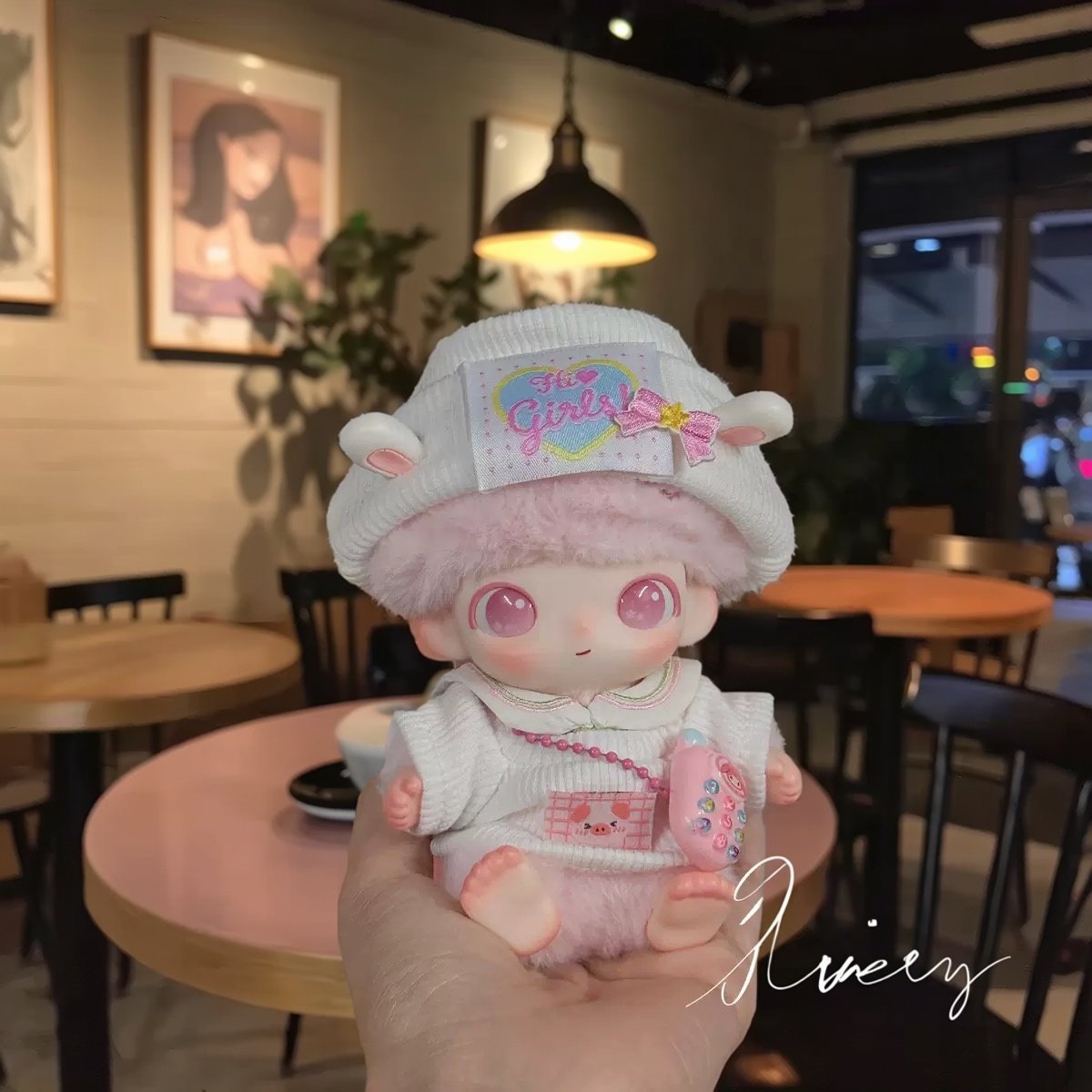 适配dimoo新生日记毛衣娃衣套装